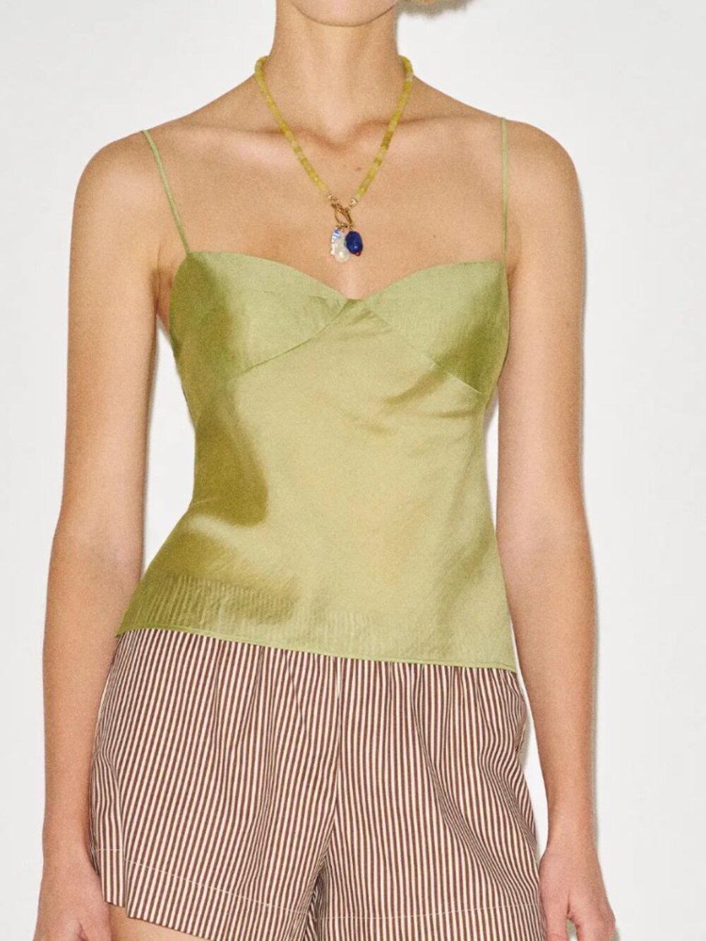 Reformation Alouette Top - Green Size 6